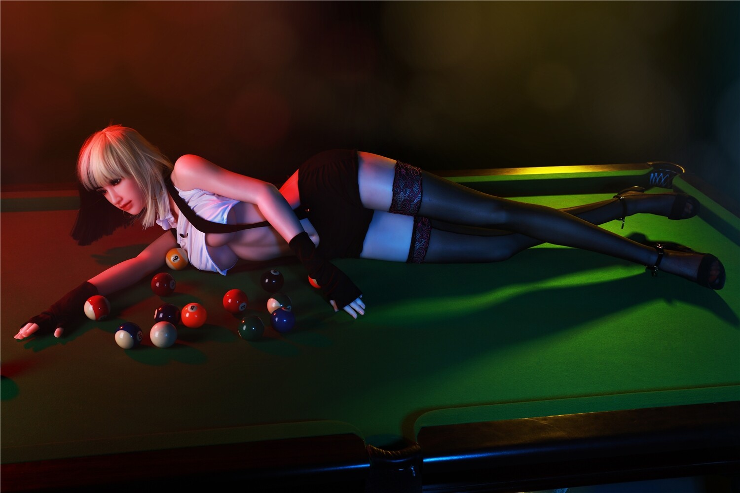 165cm silicone sex doll for men metal skeleton European American head vagina