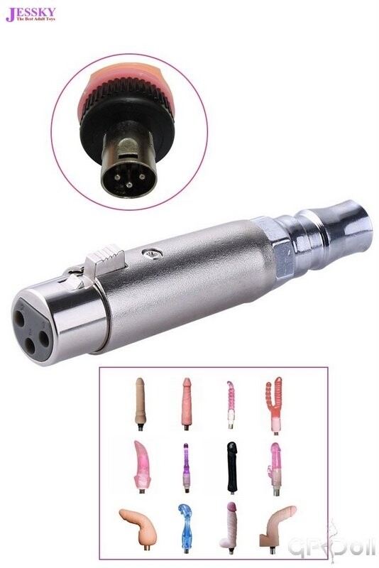 3 Prong XLR Connector Adapter, Suit For Premium Love Machine