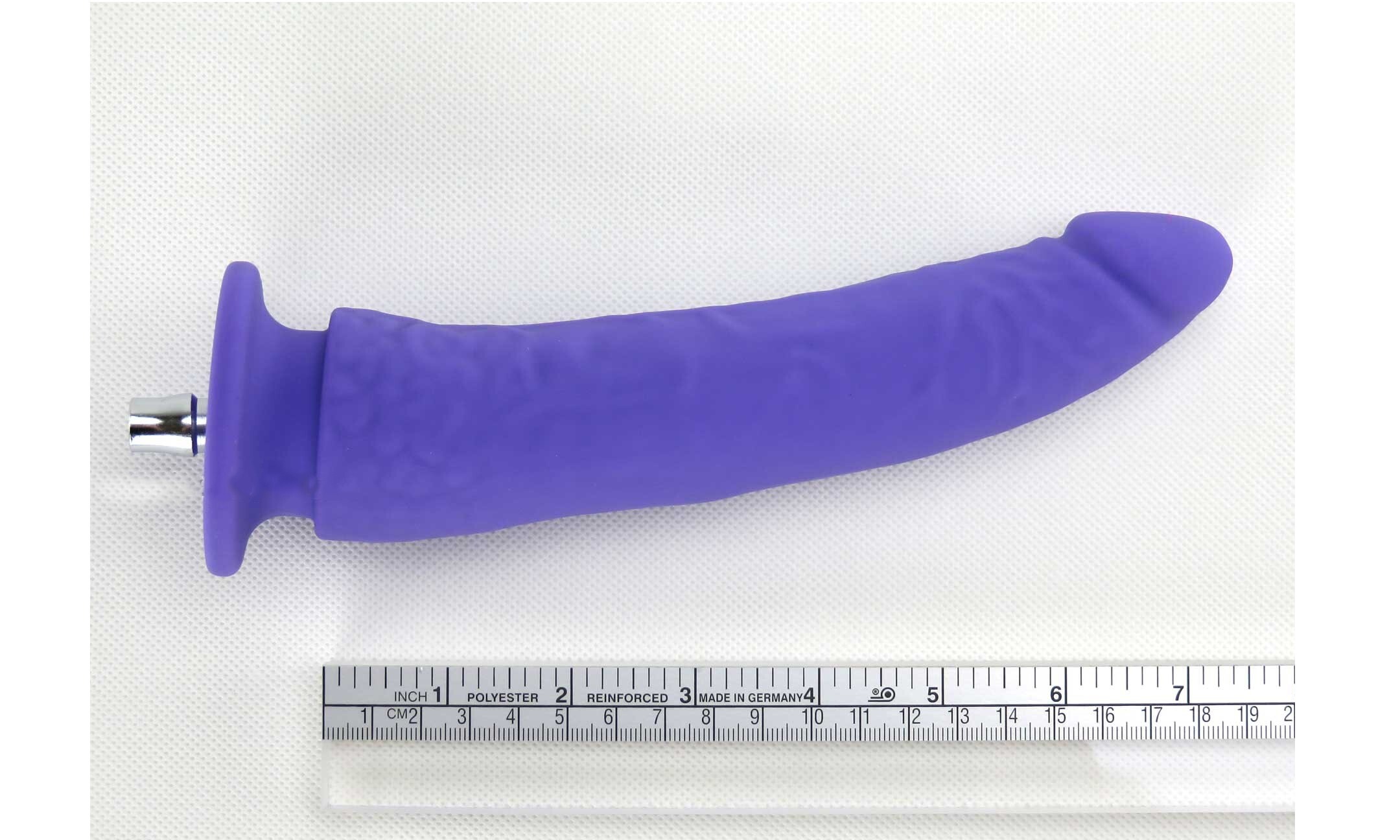 7.5'' Hard Handfeel Slim and Ultra Smooth Dildo Designed for Anal Sex Specially for Premium Sex Machine Purple