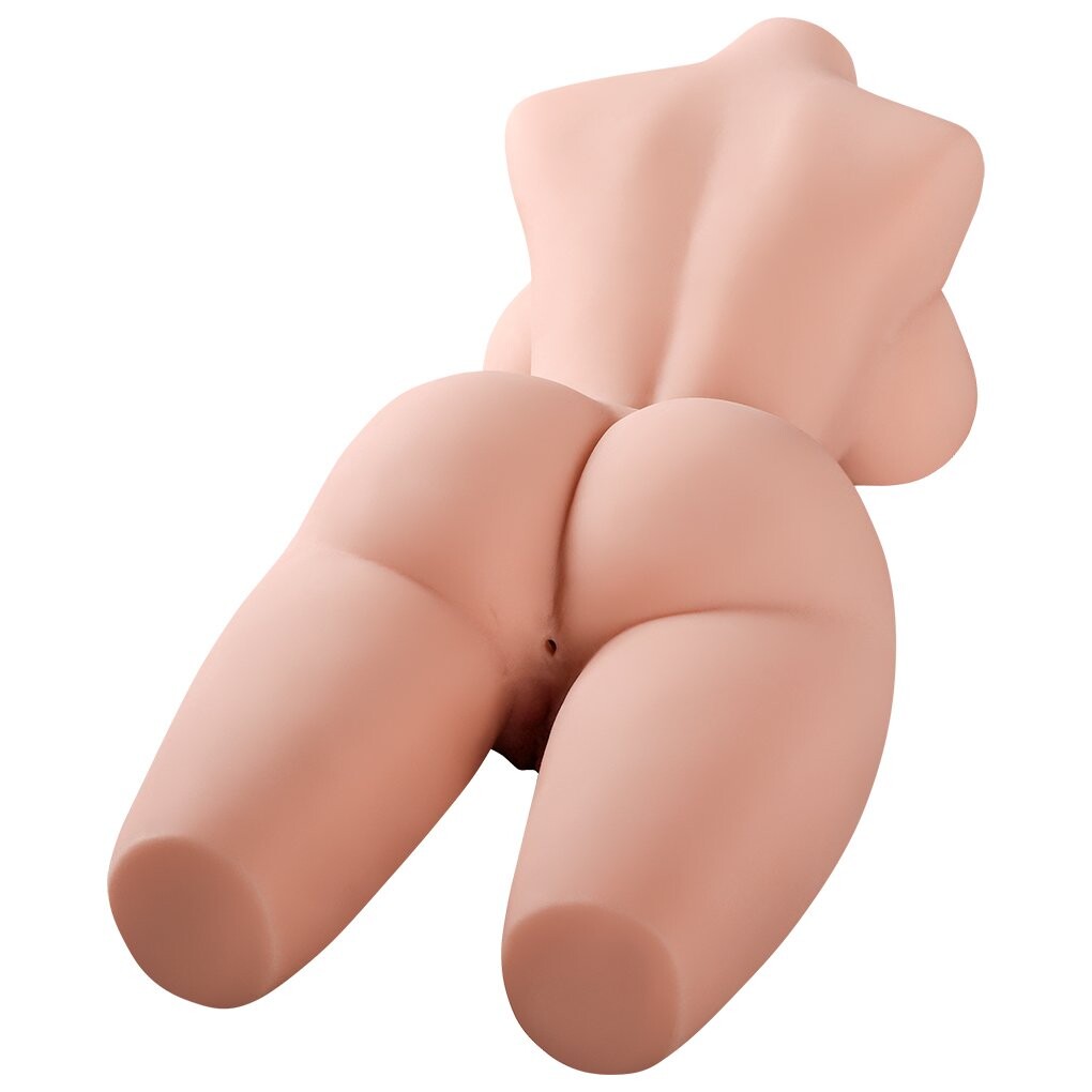 Sex Dolls Torso Male Masturbator with Soft Big Boobs Tight Vagina and Anal 22.05lb / 10kg