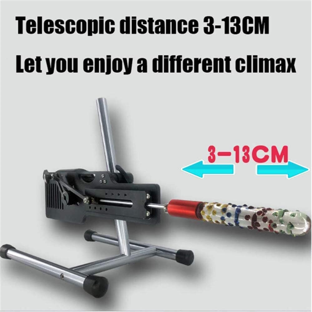 Updated Edition：Smart Remote Control Sex Machine 6 Speed With 5 Pcs Big Dildos, Vagina Cup for Couple