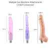 3XLR Port Large Realistic Dildo 9.9'' +Anal Play Plug G-Spot Dildo Sex Toys Accessories