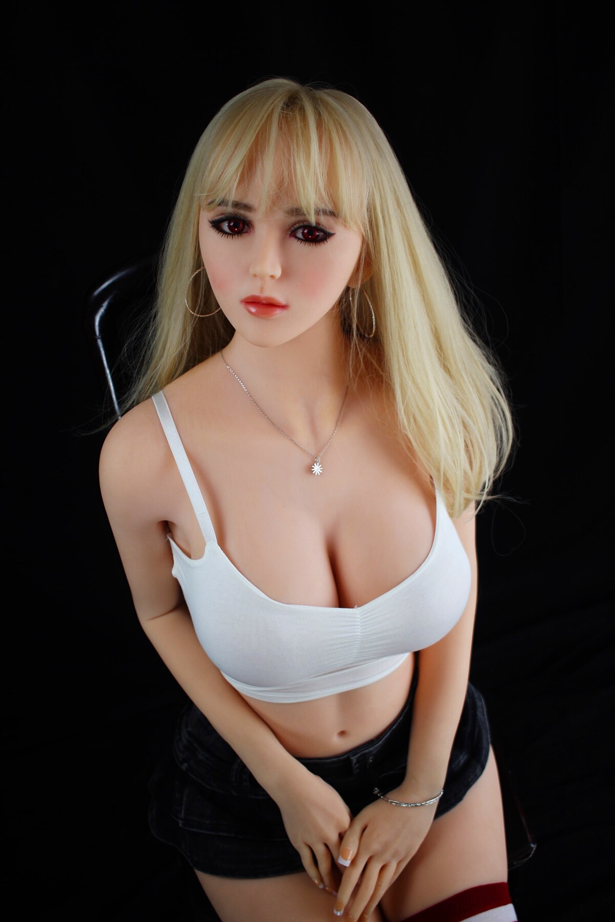 Poupée sexuelle de 165 cm tête européenne américaine TPE oral vagin anal sexy