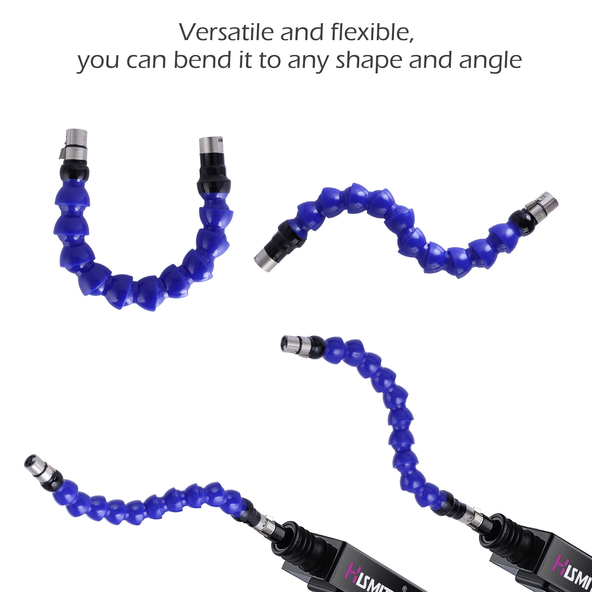 2pcs Tube flexible + Tube d'extension droite