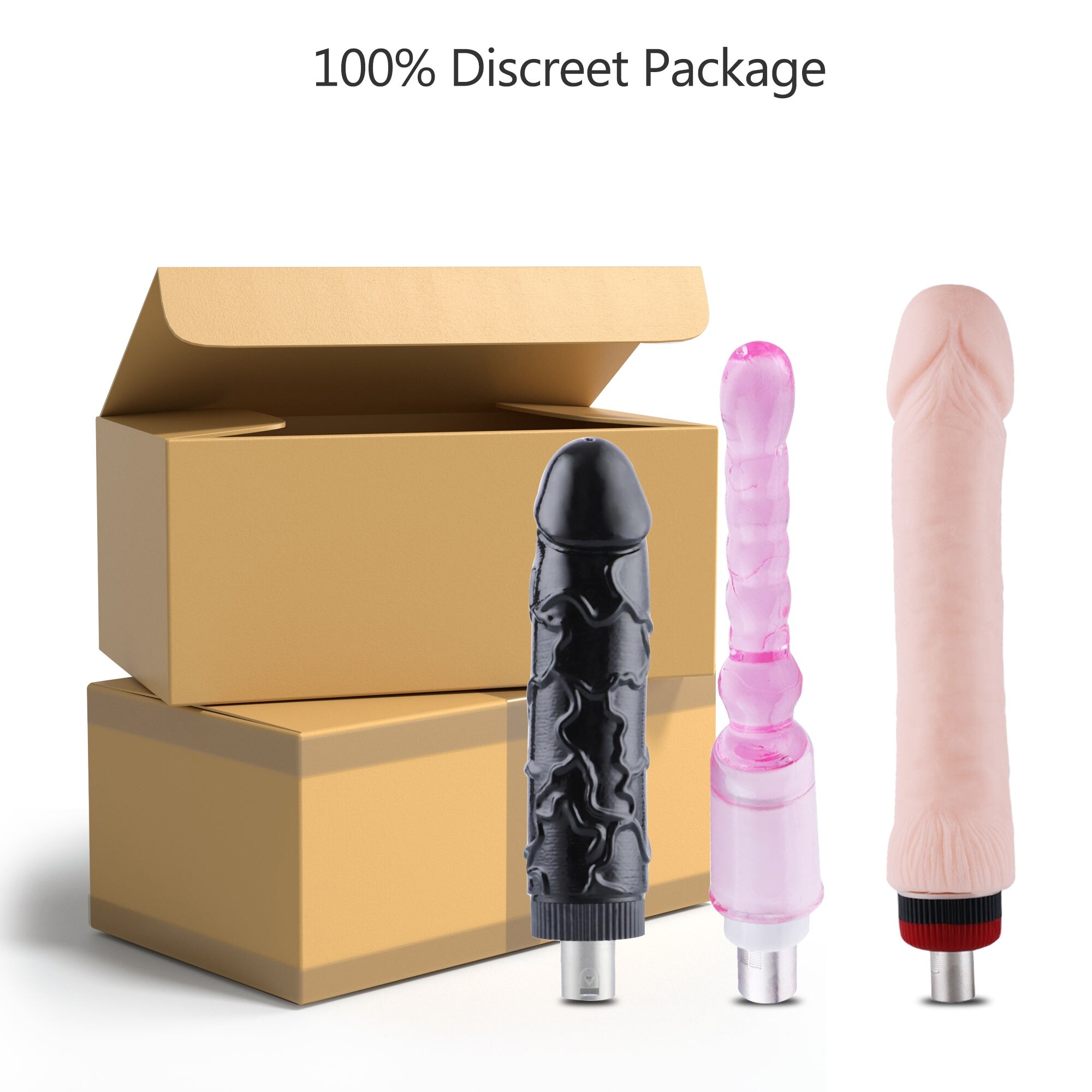 3pcs Accessoires pour Machine de Baise 3XLR