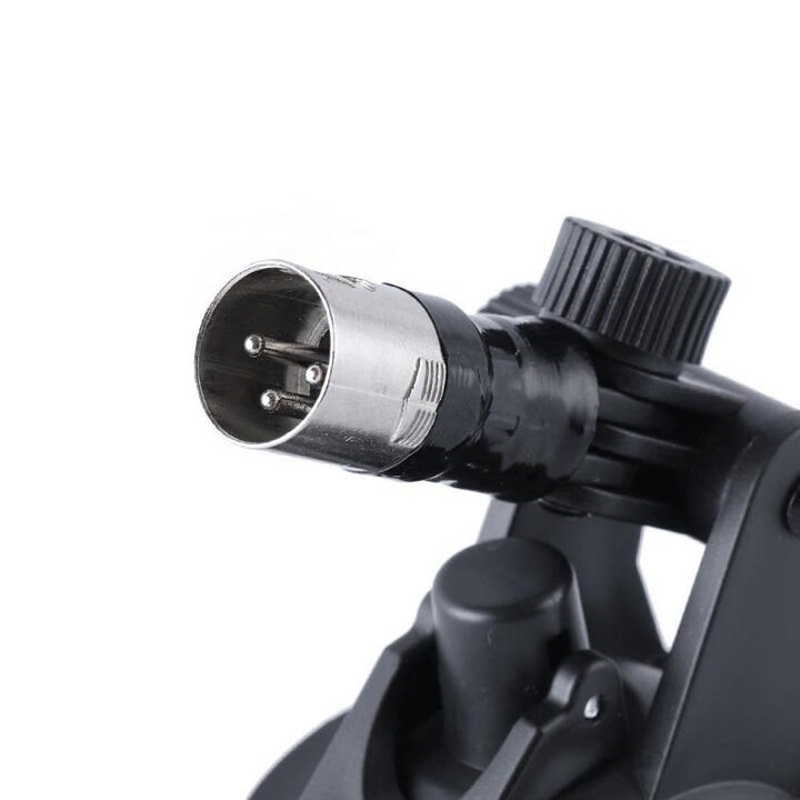 Support de ventouse pour porte-godes 3XLR avec connecteur mâle 3XLR