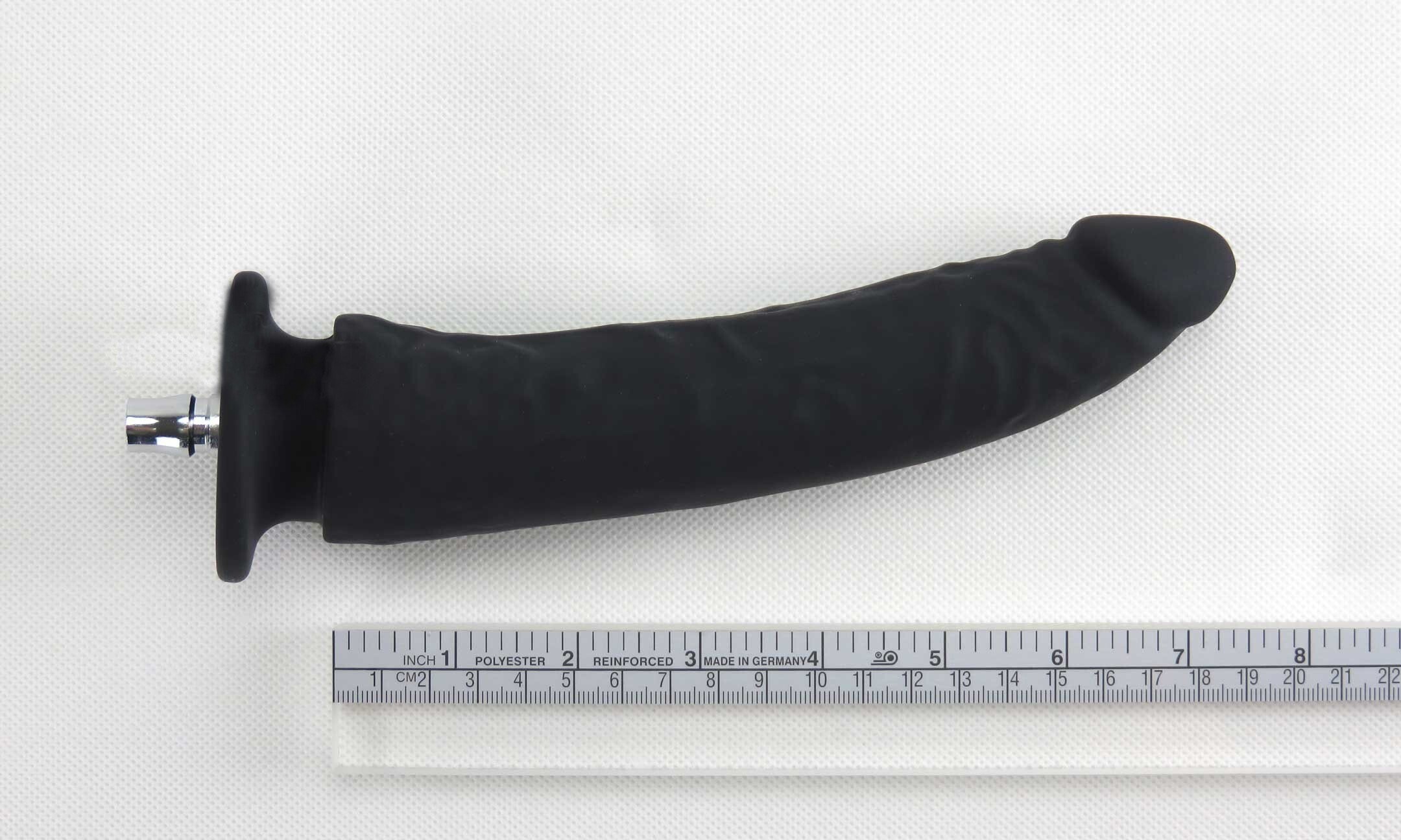 7.5'' Dildo à la sensation dure et lisse conçu spécialement pour le sexe anal, idéal pour les machines à sexe haut de gamme. Couleur noire