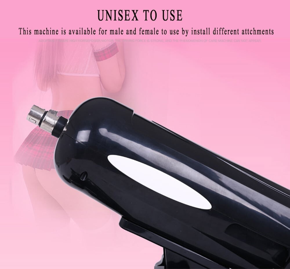 Masturbation réglable Multispeed de machine automatique de sexe avec les attachements 5pcs