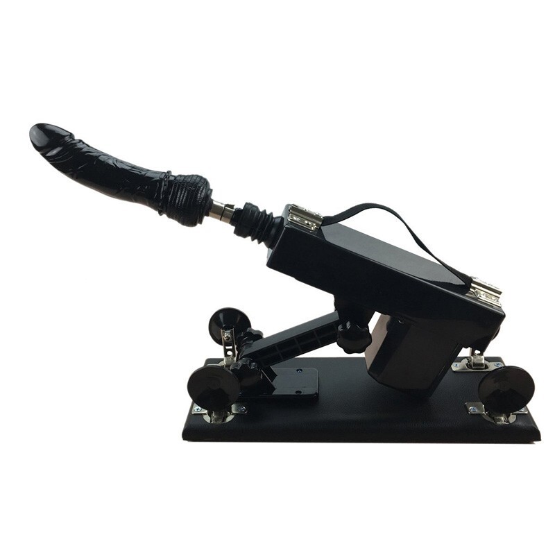 Machine à sexe automatique avec pistolet rétractable et 2PCS Masturbateur en silicone Dildo