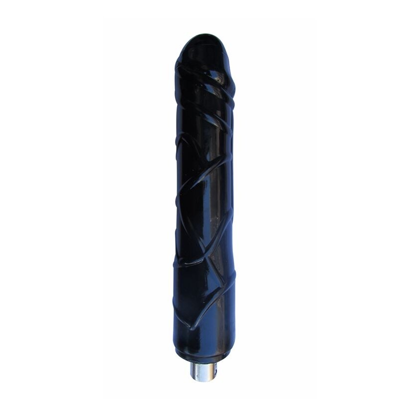 Gode noir pour femmes Longueur 20cm Largeur 4cm Pièces jointes de machine à sexe Dick