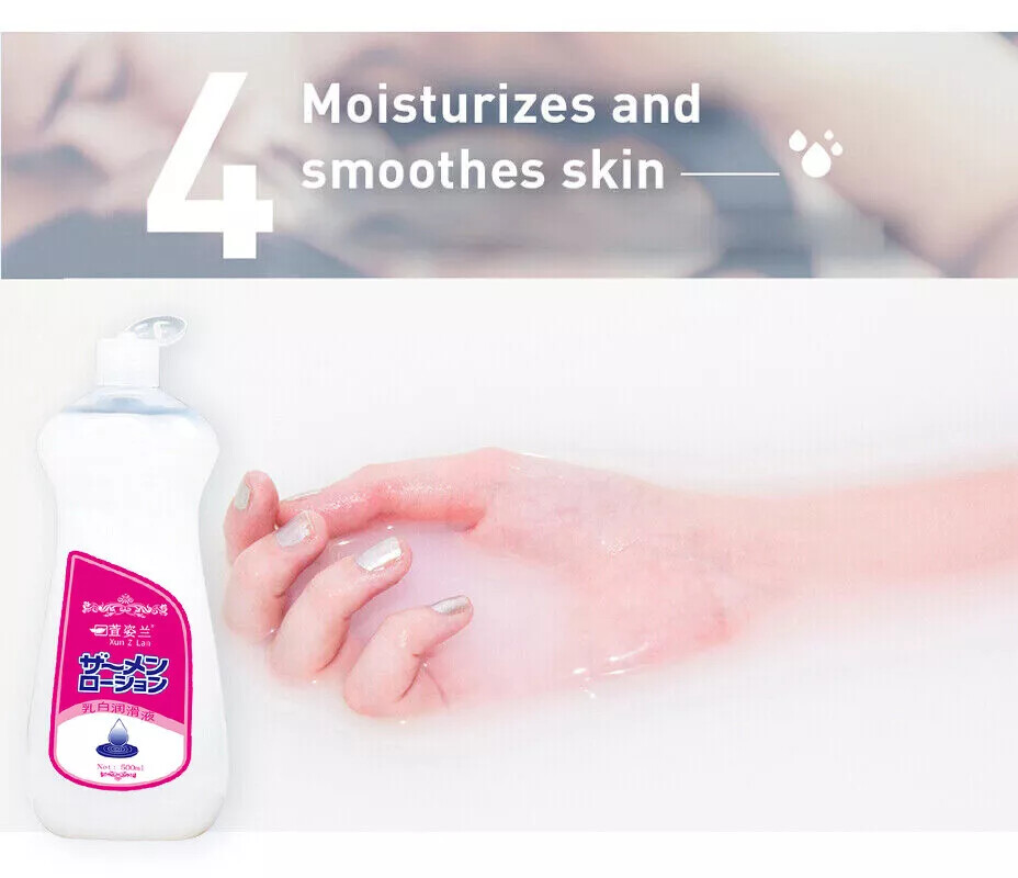 Lubrifiant personnel non parfumé Sperme réaliste à base d'eau Lubrifiant pour couple Adulte 200/300/500ml