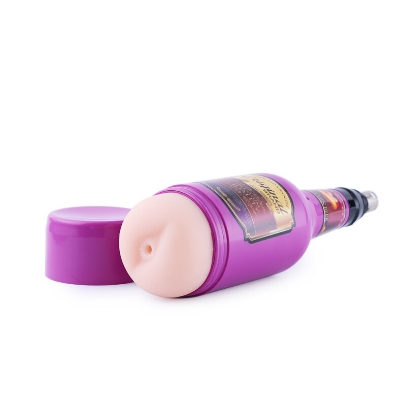 Masturbateur anal réaliste pour homme, gobelet de bière violet, coupe de sexe pour machine sexuelle 3XLR