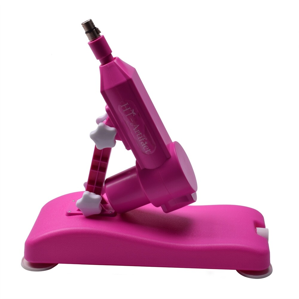 Sex Machine pour hommes et femmes avec vitesses réglables rétractables et 4 pièces d'accessoires