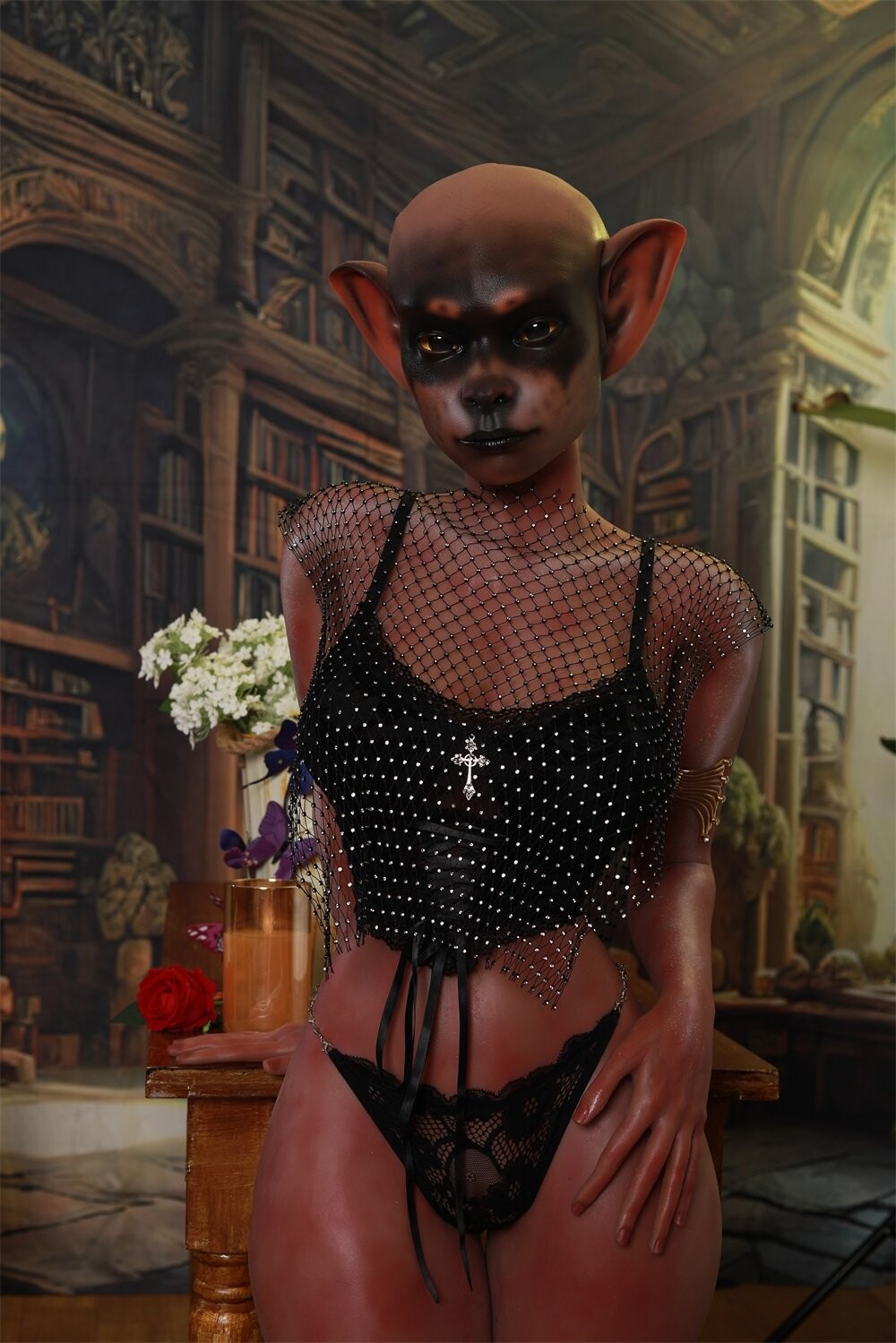 Poupée Elf Fantaisie Sexy Réaliste de Haute Qualité