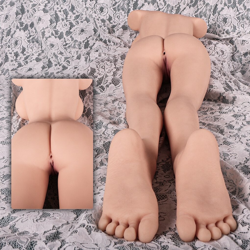 Poupée sexuelle en torse avec gros seins et fesses pour masturbation masculine 18,7lb / 8,48kg
