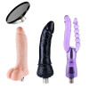 4 pièces d'accessoires de machine à sexe Jessky avec connecteur 3XLR pour couples
