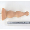 5.7'' Plug anal de couleur nude comme accessoire de machine à sexe, de petite taille adapté aux débutants en sexe anal, jouet sexuel