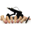Machine automatique de sexe avec pistolet à 7PCS Dildos + tube d'extension