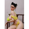 Poupée sexuelle en silicone pleine premium avec de gros seins 175 cm/5 pi 9 po