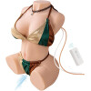 Poupées sexuelles Torso Masturbateur masculin à succion et vibration automatiques 6,9 kg/15,4 lb