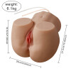 Vibrant 3D Pocket Pussy Ass Stocker avec Vagin Auto Aspiration 13.45lb/6.1kg