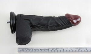 8.26'' G-spot Realistic Dildo Accessory to Premium Sex Machine Women Masturbation Black