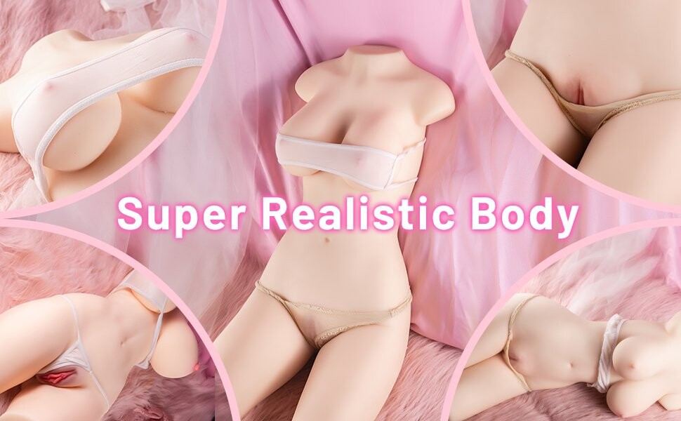 2.5kg /5.5LB Lifelike Sex Doll Torso 39CM