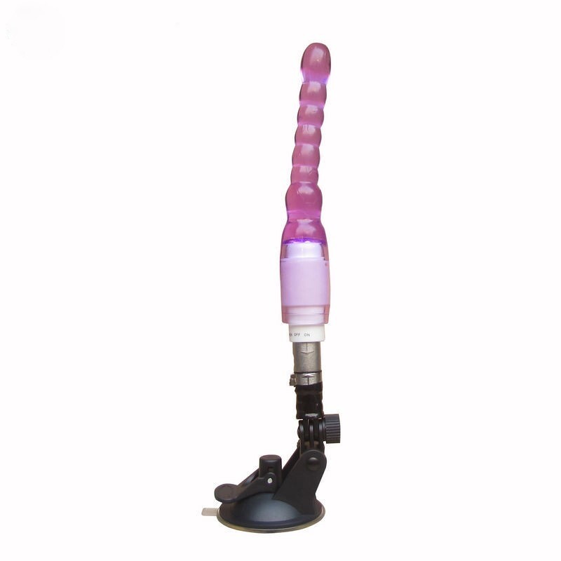 Automatic Sex Machine Anal Attachment Mini Dildo 18cm Length 2cm Width Pink