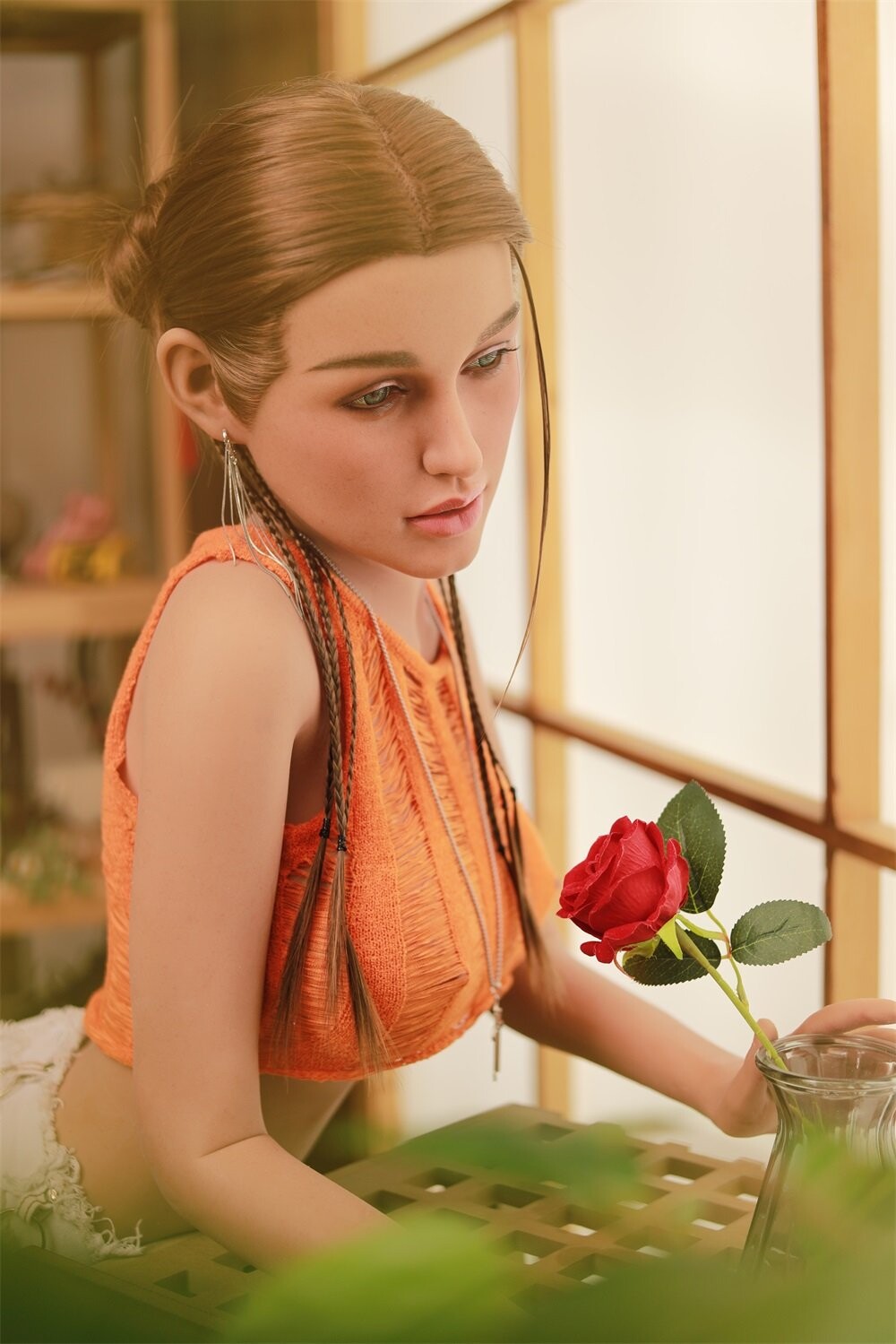 Realistic 170cm Full Silicone Sex Doll with Big Boobs for Men