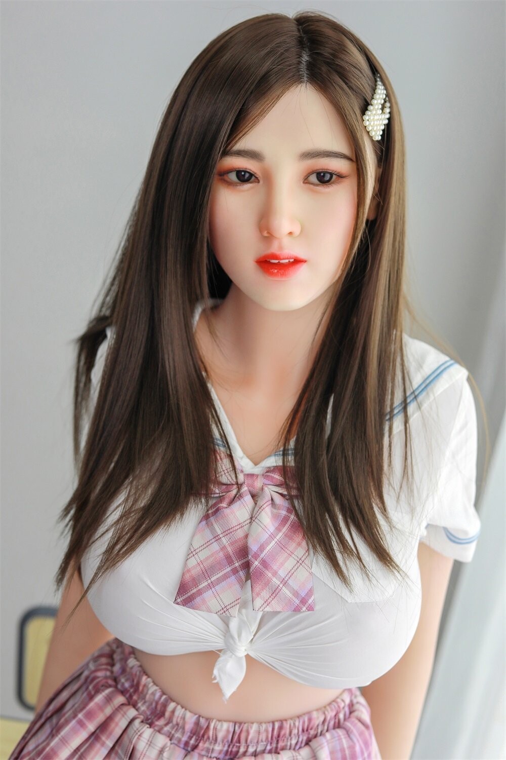 silicone Head love doll with big breasts and lifelike body design 170cm/5ft7