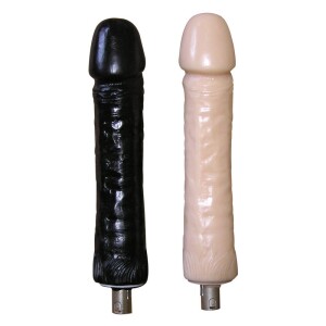 Automatic Sex Machine Attachment Big Black Dildo Silicone Dildo 26cm Length 5.5cm Width