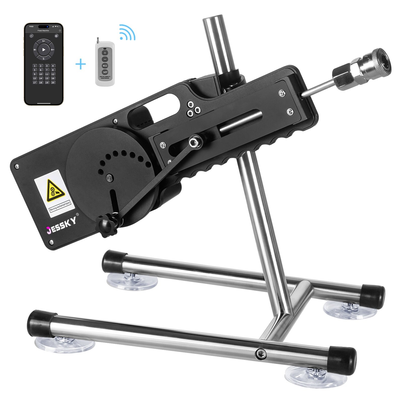 APP Control Auto Sex Machine For Men And Female with Male Masturbation 4 Attachments