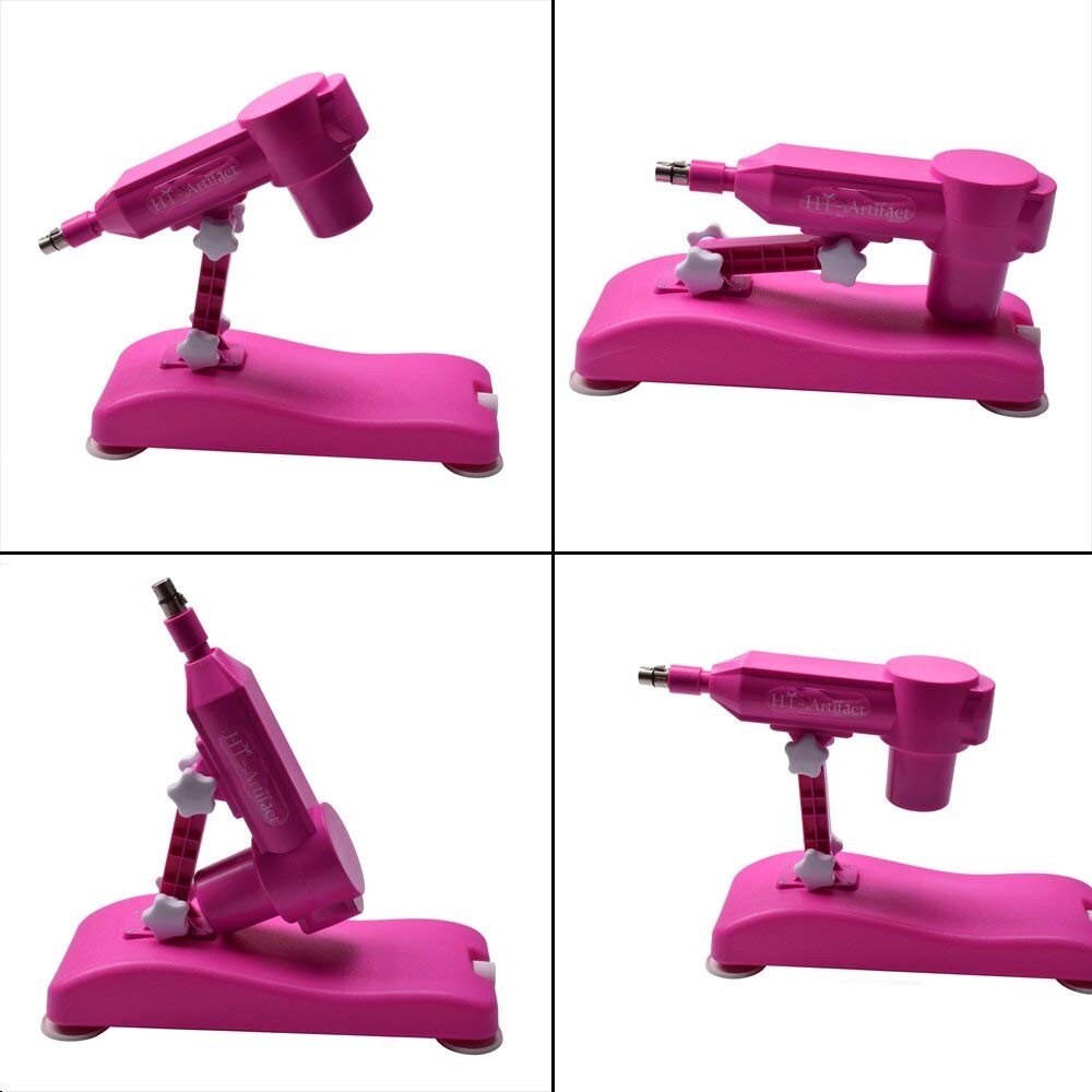 Sex Machine for Men and Women Retractable Adjustable Speeds with 4 PCS Attachments