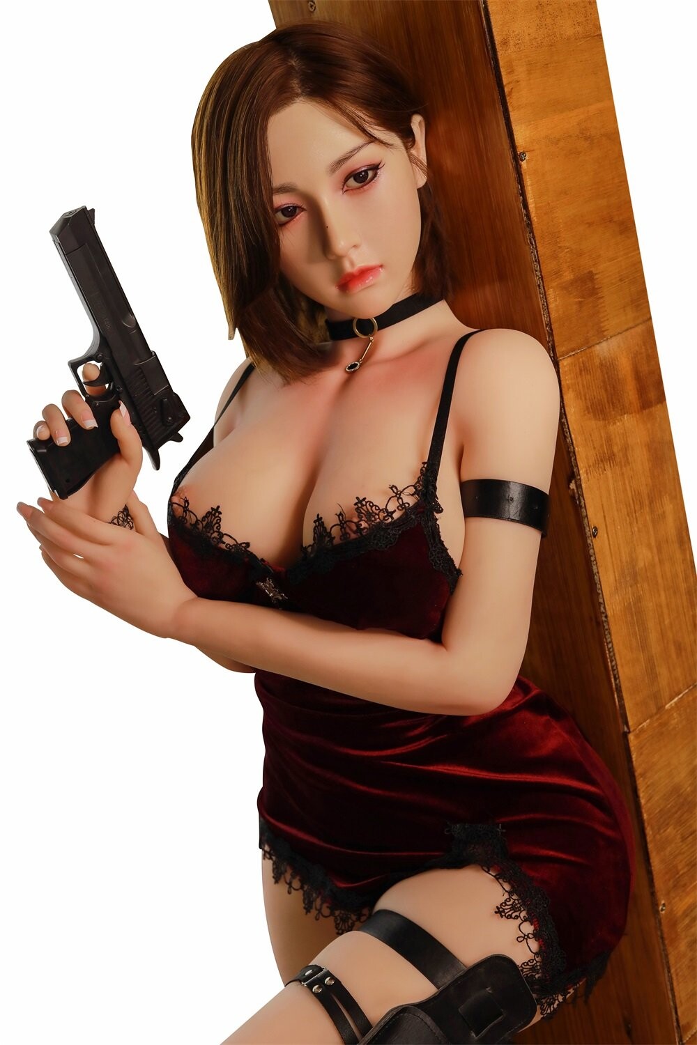 Big Breasts Sex Doll with Metal Skeleton Sexy Toys 5.51ft/168cm