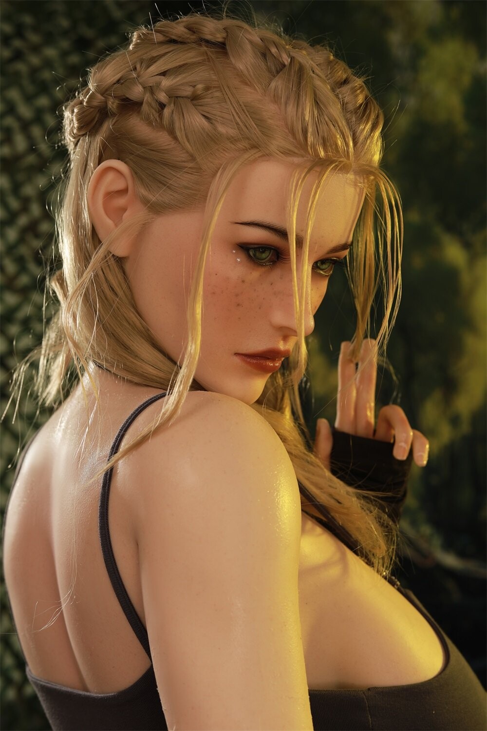 Full Silicone Doll with Huge Boobs Realistic Detail 175cm/5ft9