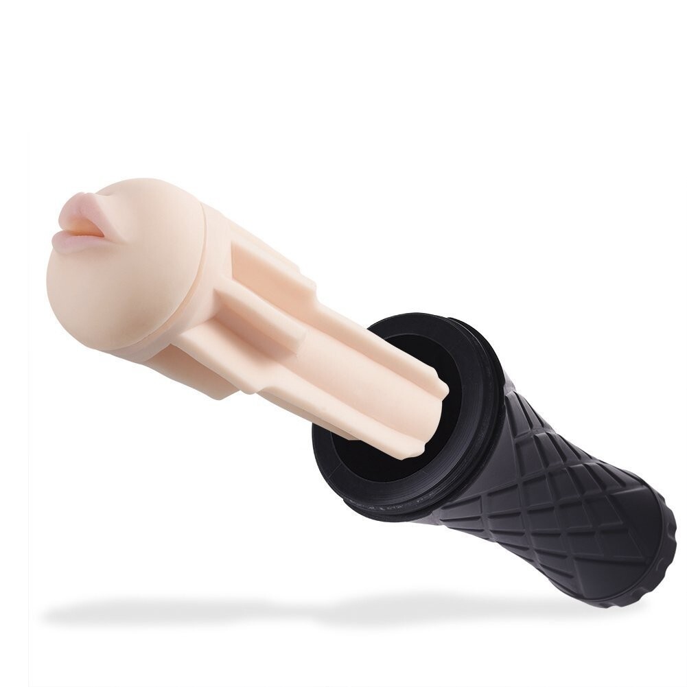 Realistic Emulational Male Masturbation Cup for Oral Sex