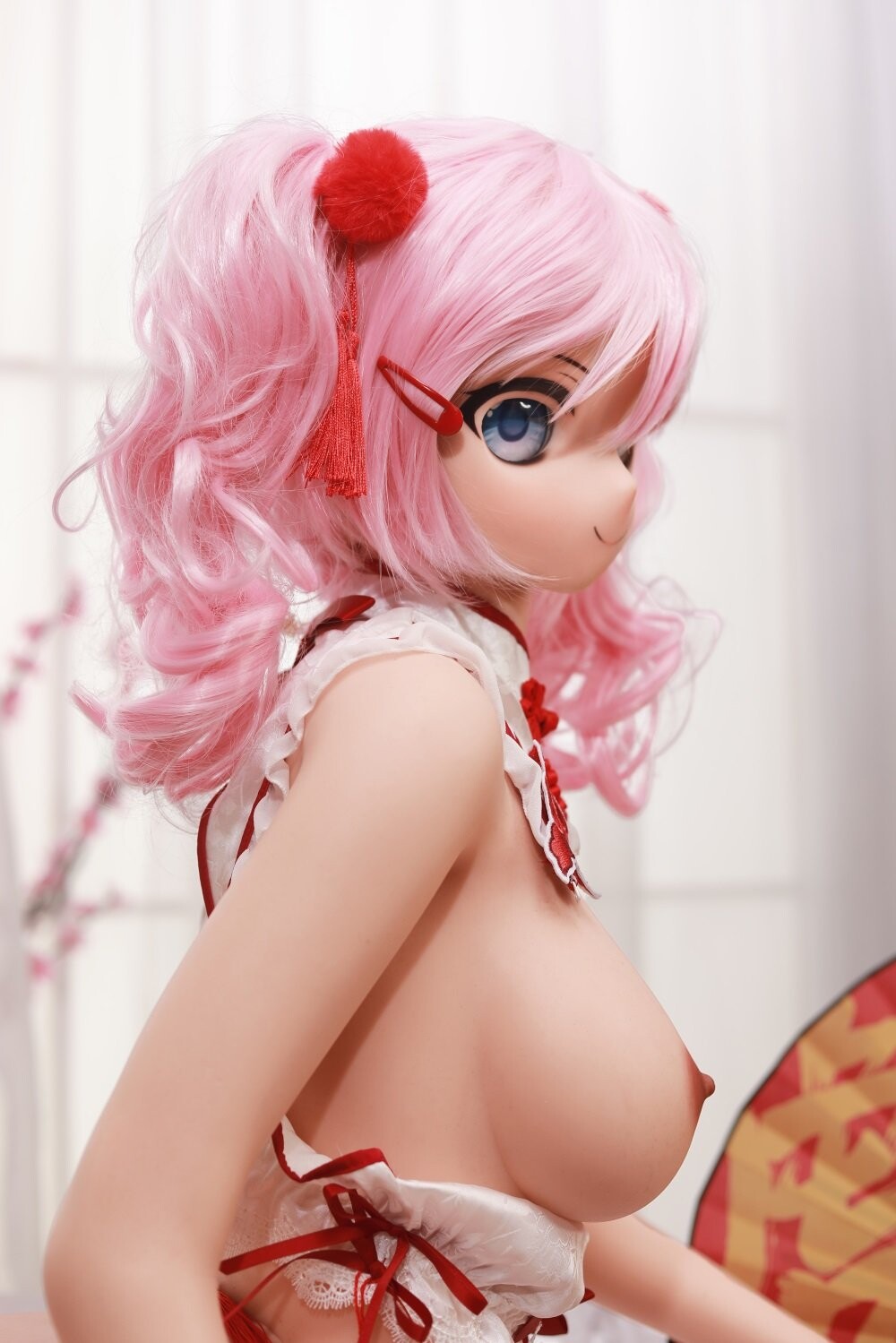 Realistic Anime Full Silicone Sex Doll with Big Boobs for Fantasy Lovers 5ft7