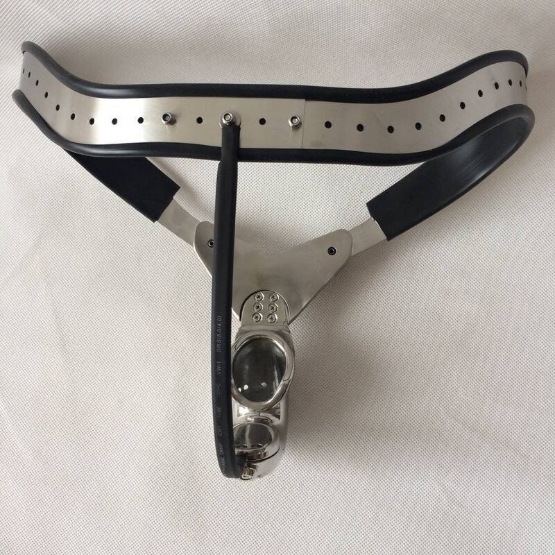 Stainless Steel Male Chastity Belt Chastity Device Sex Toys for Men