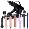 Automatic Sex Machine Guns with 7 Attachments for Women