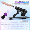 Remote Sex Love Machine Adult Thrusting Dildo Machines 7pcs Attachments for Couples