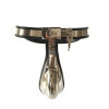 Sex Toys Male Chastity Belt with Cock Cage T-shaped Chastity Device
