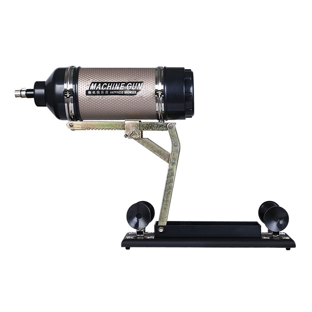  Automatic Sex Machine Gun for Women with Two Big Dildo Attachments For Women