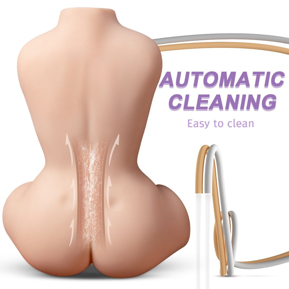 Automatic Sucking Vibrating Sex Dolls Female Torso 8.5kg/18.73lb