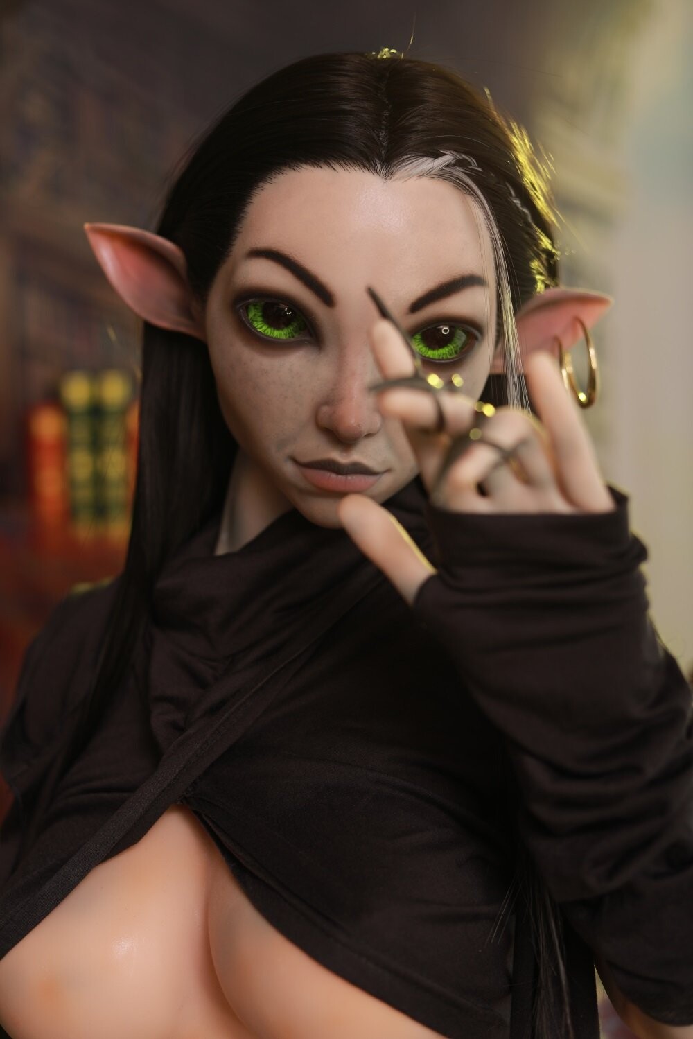 Life-Like Elf Fantasy Love Doll Realistic Silicone Doll