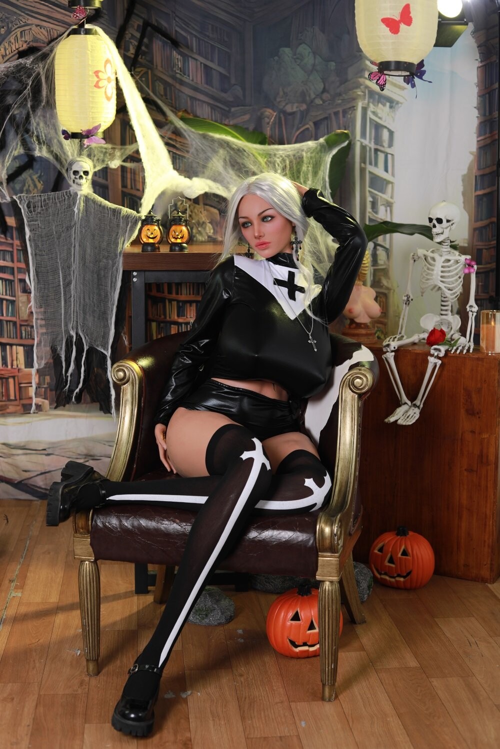 Realistic Full Silicone Sex Doll with Large Breasts 175cm/5ft9 for Men