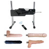 6 Speed Smart Remote Control Sex Machine With 4 Pcs Big Dildos for Women
