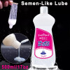 Personal Lubricant Unscented Cum Realistic Semen Water Based Lube Couple Adult 200/300/500ml 