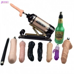 Sex Machine Dildo for women and men with 10PCS Free attachments