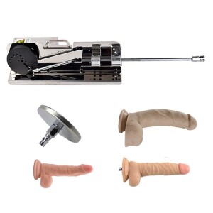 Sex Machine Powerful Penetration Force and No Noise With 4PCS Dildo Attachmens