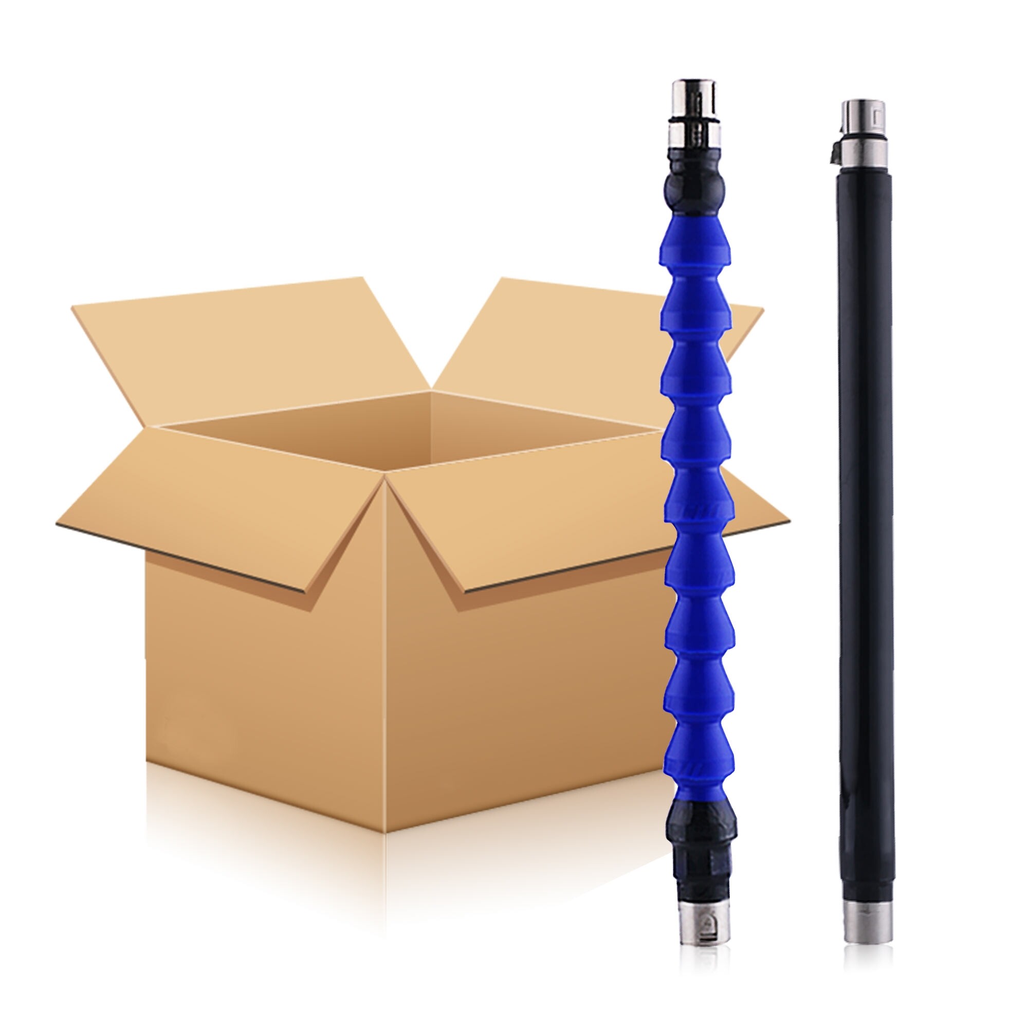 2pcs Flexible tube + Straight Extension tube